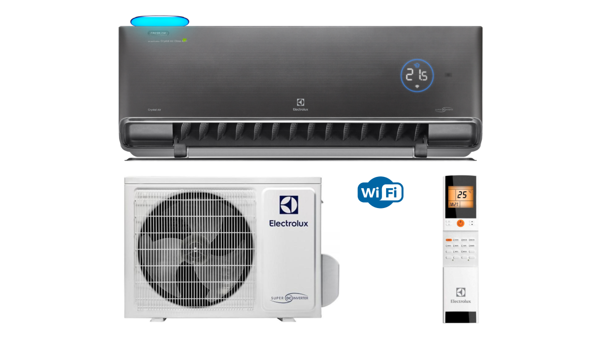 Кондиционер Electrolux Crystal Air Super DC Inverter EACS/I-10HFA/N8_22Y Сплит-система, Серебристый, EACS/I-10HFA/N8_22Y
Кондиционер Electrolux Crystal Air Super DC Inverter EACS/I-10HFA/N8_22Y Сплит-система, Серебристый, EACS/I-10HFA/N8_22Y