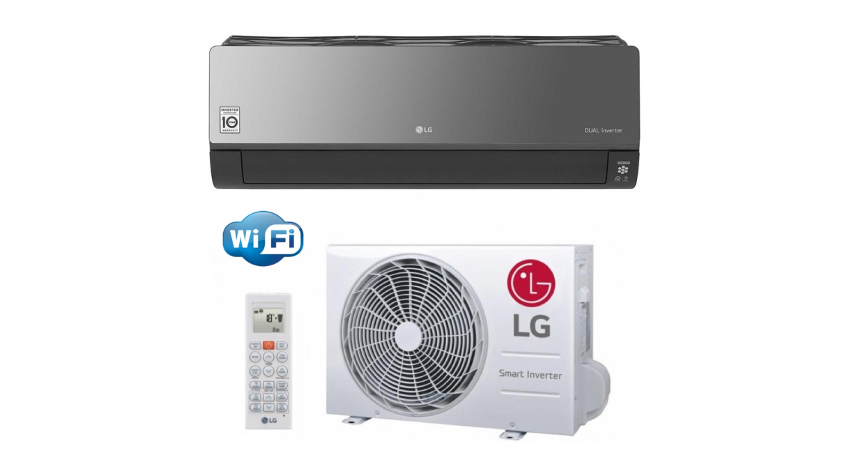 

Кондиционер LG Inverter AC09BQ.NSJR/AC09BQ.UA3R Сплит-система, Черный, AC09BQ.NSJR/AC09BQ.UA3R