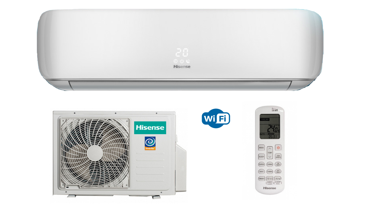 

Кондиционер Hisense Premium DESIGN SUPER DC Inverter AS-13UW4SVETG157G/AS-13UW4SVETG157W Сплит-система, Белый, AS-13UW4SVETG157G/AS-13UW4SVETG157W