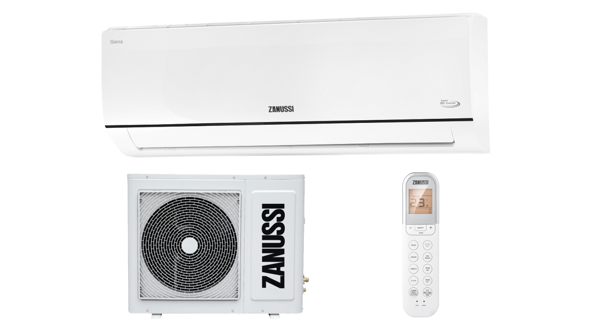 

Кондиционер Zanussi Siena DC Inverter ZACS/I-18 HS/N1 Сплит-система, Белый, ZACS/I-18 HS/N1